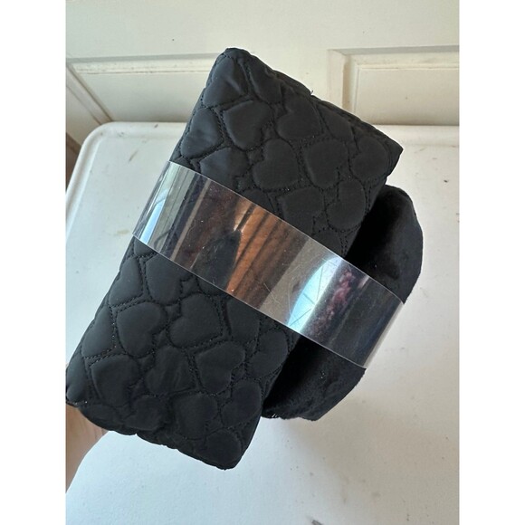 NWT Juicy Couture Dual Velvet Quilted Travel Cosmetic Bags Toiletry Bottle - Picture 4 of 4